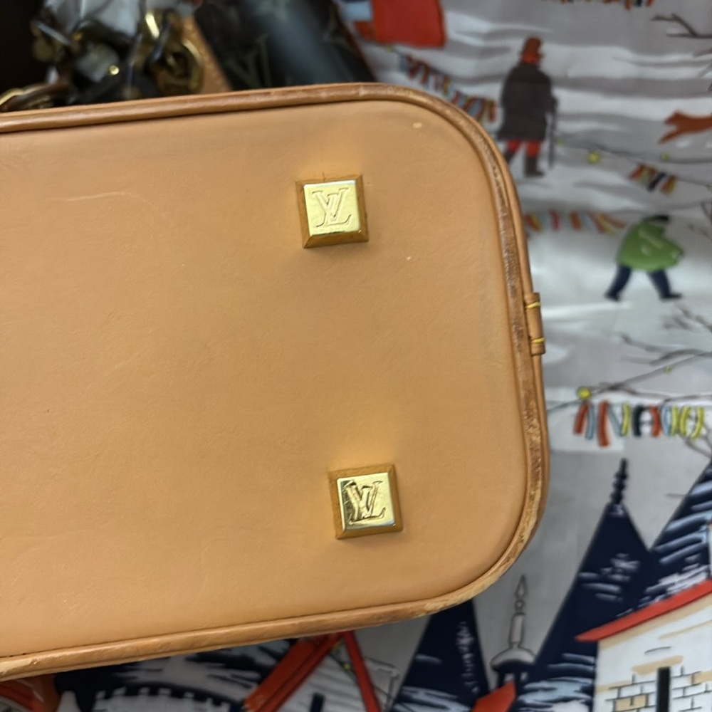 Louis Vuitton Transparent Monogram Tote with Brown Accents- used - Picture 11 of 12